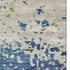 8' X 10' Blue Green And Beige Abstract Washable Area Rug With UV Protection