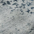 9' X 12' Denim Blue Gray And Sky Blue Abstract Washable Area Rug With UV Protection