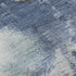 5' X 8' Blue Ivory And Gray Abstract Washable Area Rug With UV Protection