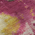 5' X 8' Burgundy Pink And Blue Abstract Washable Area Rug With UV Protection