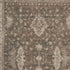 5' X 8' Brown And Beige Oriental Washable Area Rug With UV Protection