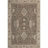 9' X 12' Brown And Beige Oriental Washable Area Rug With UV Protection