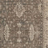 9' X 12' Brown And Beige Oriental Washable Area Rug With UV Protection