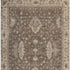 9' X 12' Brown And Beige Oriental Washable Area Rug With UV Protection