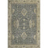 5' X 8' Gray And Beige Oriental Washable Area Rug With UV Protection