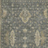 5' X 8' Gray And Beige Oriental Washable Area Rug With UV Protection