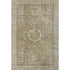 9' X 12' Brown And Beige Oriental Washable Area Rug With UV Protection