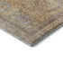 8' X 10' Gold And Beige Oriental Washable Area Rug With UV Protection