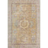 9' X 12' Gold And Beige Oriental Washable Area Rug With UV Protection