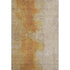 8' X 10' Copper And Beige Abstract Washable Area Rug With UV Protection