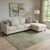9' X 12' Taupe And Beige Abstract Washable Area Rug With UV Protection