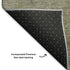 9' X 12' Taupe And Beige Abstract Washable Area Rug With UV Protection