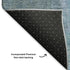 5' X 8' Green And Blue Abstract Washable Area Rug With UV Protection