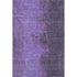 8' X 10' Eggplant And Purple Abstract Washable Area Rug With UV Protection