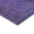 8' X 10' Eggplant And Purple Abstract Washable Area Rug With UV Protection