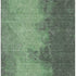 8' X 10' Fern Green And Sage Abstract Washable Area Rug With UV Protection