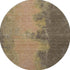 8' Chocolate And Copper Abstract Washable Round Rug With UV Protection