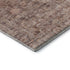 8' X 10' Rust And Beige Oriental Washable Area Rug With UV Protection