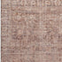 8' X 10' Rust And Beige Oriental Washable Area Rug With UV Protection