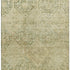 5' X 8' Fern Green And Olive Green Geometric Washable Area Rug With UV Protection
