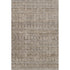 9' X 12' Brown And Beige Striped Washable Area Rug With UV Protection