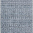 5' X 8' Blue And Gray Striped Washable Area Rug With UV Protection