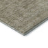 8' X 10' Taupe And Beige Striped Washable Area Rug With UV Protection