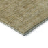 5' X 8' Wheat And Beige Striped Washable Area Rug With UV Protection