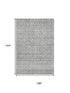 9' X 12' Gray And Silver Striped Washable Area Rug With UV Protection