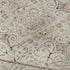 8' X 10' Beige And Brown Geometric Washable Area Rug With UV Protection