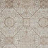 8' X 10' Beige And Brown Geometric Washable Area Rug With UV Protection