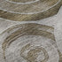 5' X 8' Brown And Gray Geometric Washable Area Rug With UV Protection