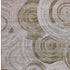 5' X 8' Brown And Gray Geometric Washable Area Rug With UV Protection
