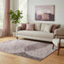 5' X 8' Blush And Pink Geometric Washable Area Rug With UV Protection