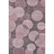 8' X 10' Blush And Pink Geometric Washable Area Rug With UV Protection