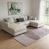 8' X 10' Blush And Pink Geometric Washable Area Rug With UV Protection