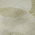 8' Tan And Beige Geometric Washable Round Rug With UV Protection