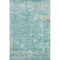 8' X 10' Teal Gray And Taupe Oriental Washable Area Rug With UV Protection