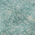 8' X 10' Teal Gray And Taupe Oriental Washable Area Rug With UV Protection