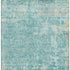 8' X 10' Teal Gray And Taupe Oriental Washable Area Rug With UV Protection