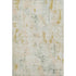 5' X 8' Beige Gold And Ivory Abstract Washable Area Rug With UV Protection