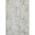 8' X 10' Linen Beige And Gray Abstract Washable Area Rug With UV Protection