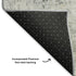 8' X 10' Linen Beige And Gray Abstract Washable Area Rug With UV Protection