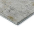 8' X 10' Linen Beige And Gray Abstract Washable Area Rug With UV Protection