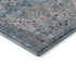 9' X 12' Blue Beige And Teal Oriental Washable Area Rug With UV Protection