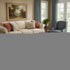 5' X 8' Rust And Beige Oriental Washable Area Rug With UV Protection