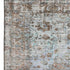 9' X 12' Rust And Beige Oriental Washable Area Rug With UV Protection