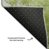 8' X 10' Artichoke Green Gray And Ivory Abstract Washable Area Rug With UV Protection