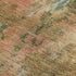 5' X 8' Fern Green Rust And Copper Abstract Washable Area Rug With UV Protection