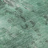 9' X 12' Teal And Silver Abstract Washable Area Rug With UV Protection